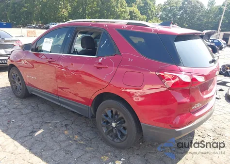 2020 Chevrolet Equinox Fwd Lt 1.5L Turbo из США, поврежденный, VIN 3GNAXKEV3LS623231